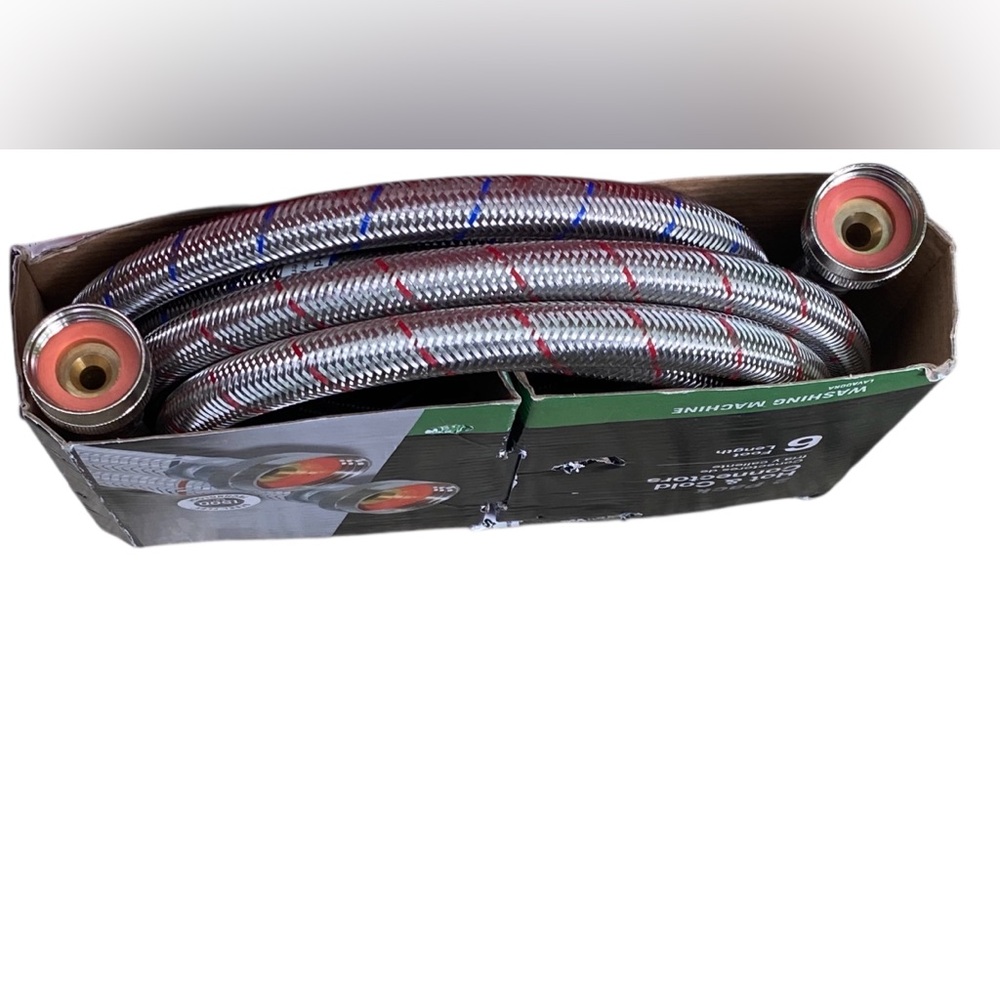 NEW Eastman 6FT Hot & Cold  Washer machine Connectors - Picture 4 of 6